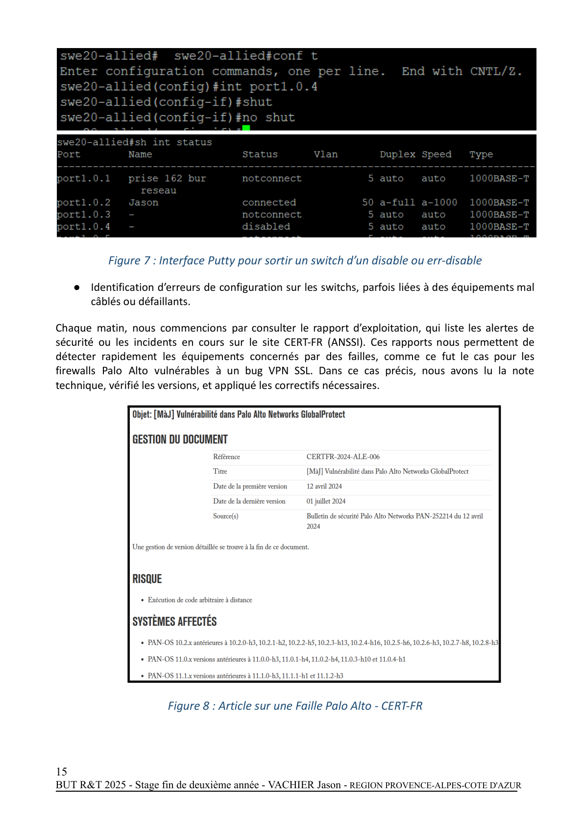 Page 15 - Rapport de Stage 1