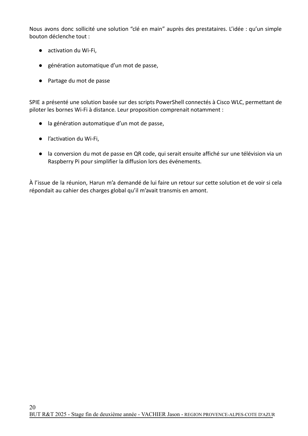 Page 20 - Rapport de Stage 1