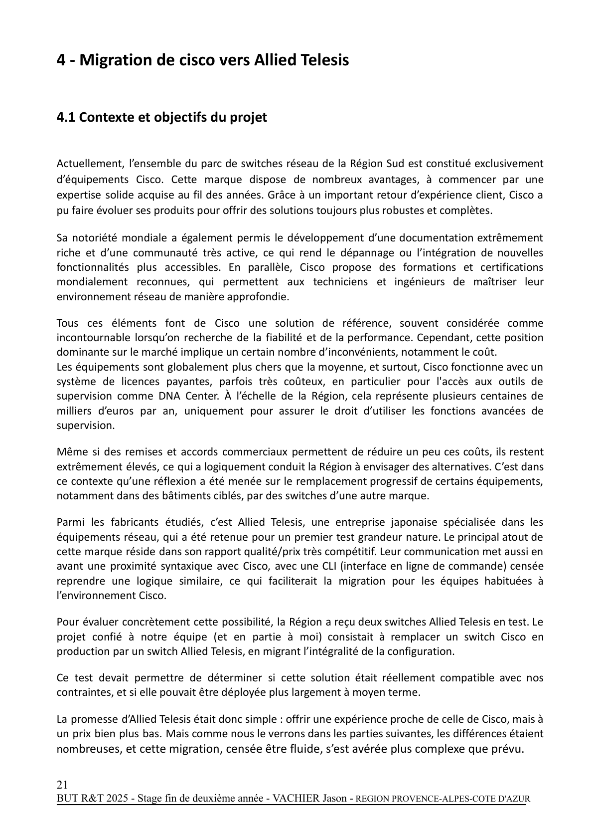 Page 21 - Rapport de Stage 1