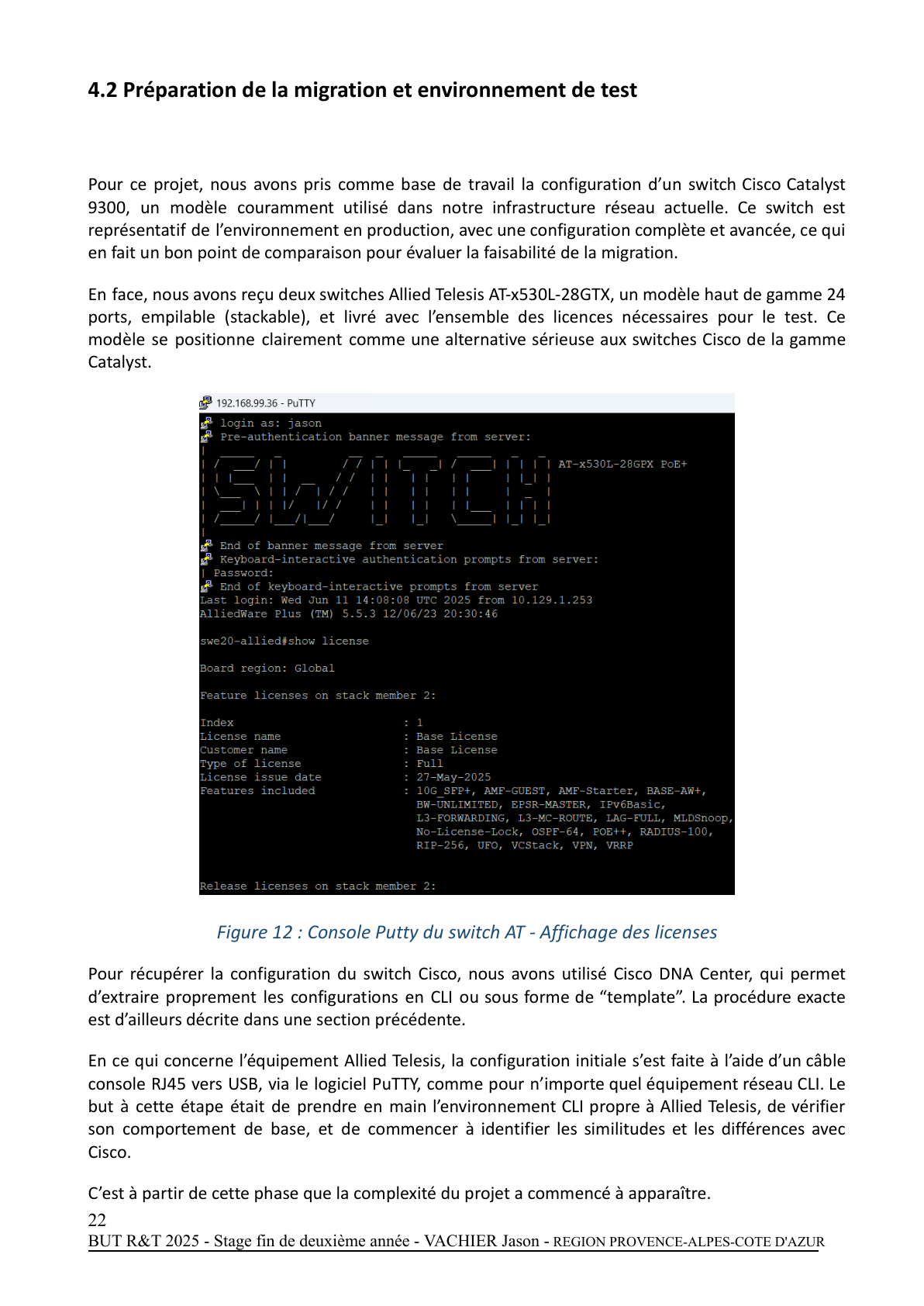 Page 22 - Rapport de Stage 1